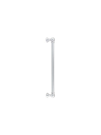 Kara Appliance Pull 12 inch - Center-to-Center in Polished Chrome.